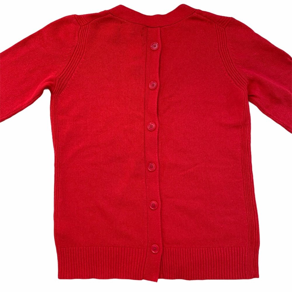 Banana Republic Filpucci Button Back Wool V Neck S - Picture 2 of 7